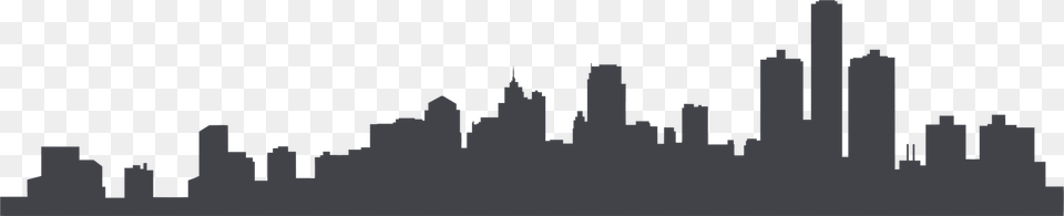 Detroit Skyline Silhouette Detroit, Gray, Lighting, Cross, Symbol Png