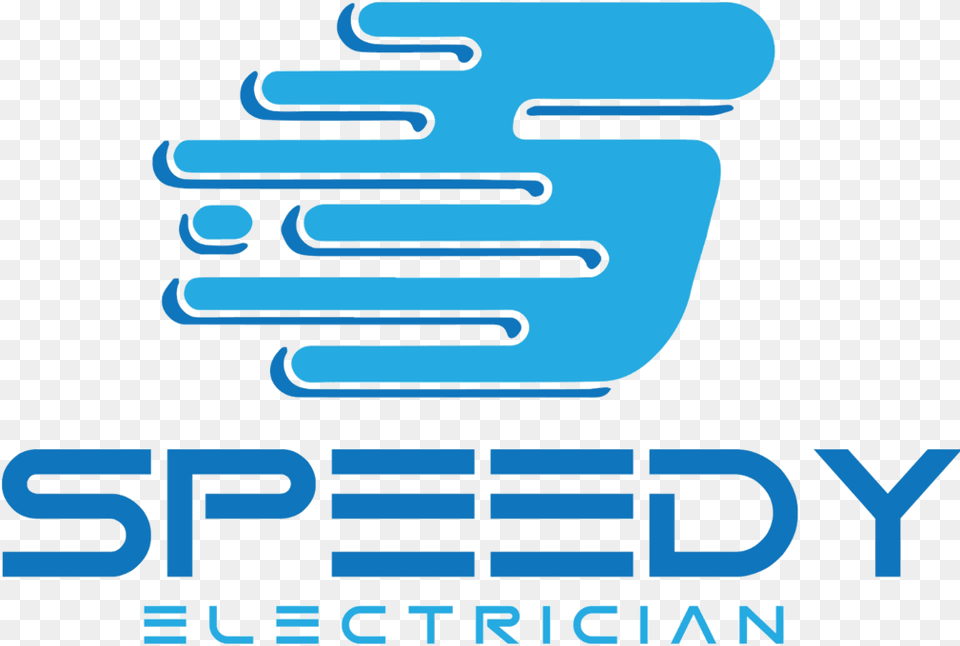 Detroit Speedy Electrician Electric Blue, Logo, Text Free Png