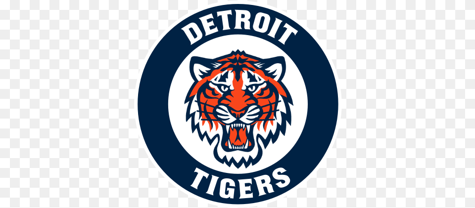 Detroit Tigers Circle Logo Detroit Tigers Logo Vector, Emblem, Symbol, Disk Free Png