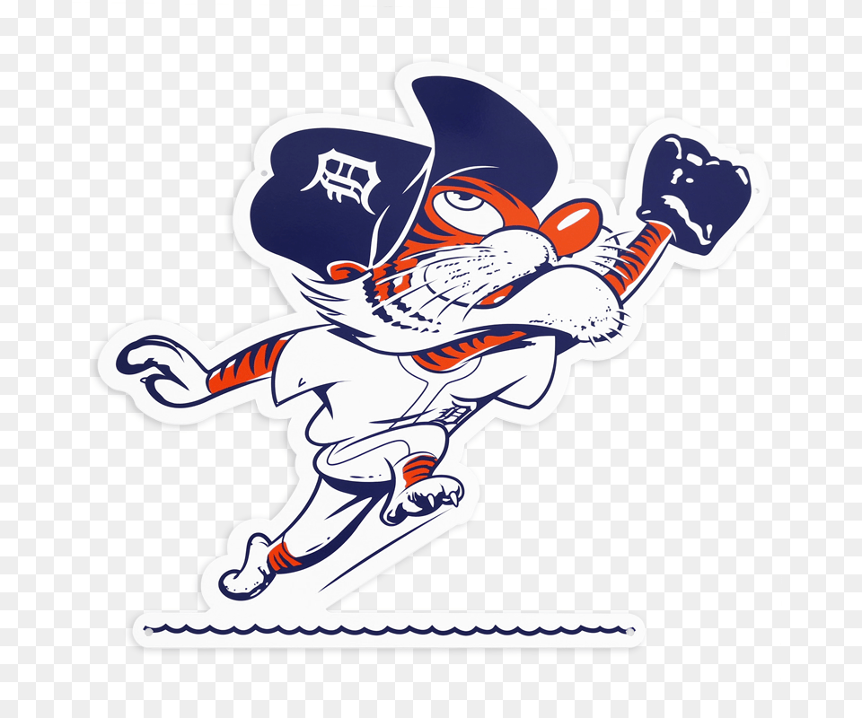 Detroit Tigers Fan Art, Sticker, Baby, Person, Cartoon Free Transparent Png