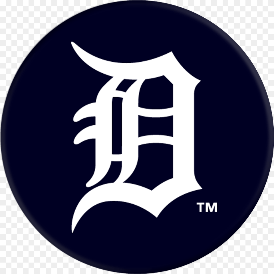 Detroit Tigers Logo, Symbol, Disk Free Png Download