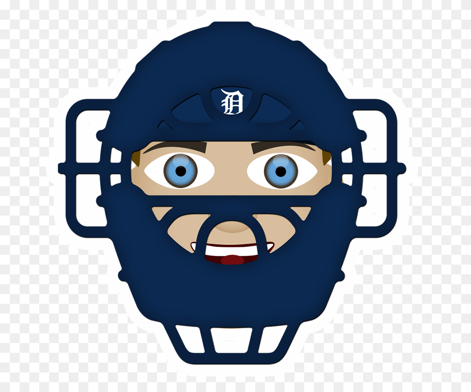 Detroit Tigers On Twitter Romine Singles And Extends The Lead, Helmet, American Football, Sport, Playing American Football Png Image