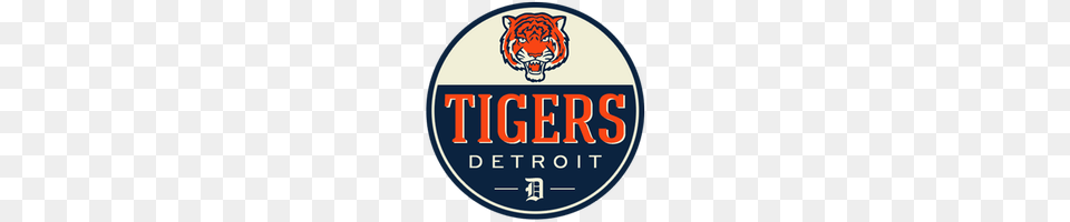 Detroit Tigers Retro Logos, Logo, Animal, Mammal, Tiger Png