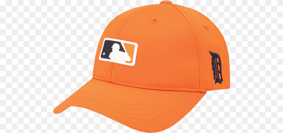 Detroit Tigers Sbl Logo Curved Cap Hat, Baseball Cap, Clothing, Hardhat, Helmet Free Transparent Png