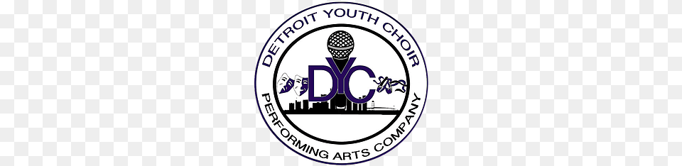 Detroit Youth Choir Logo, Electrical Device, Microphone, Disk, Emblem Free Transparent Png