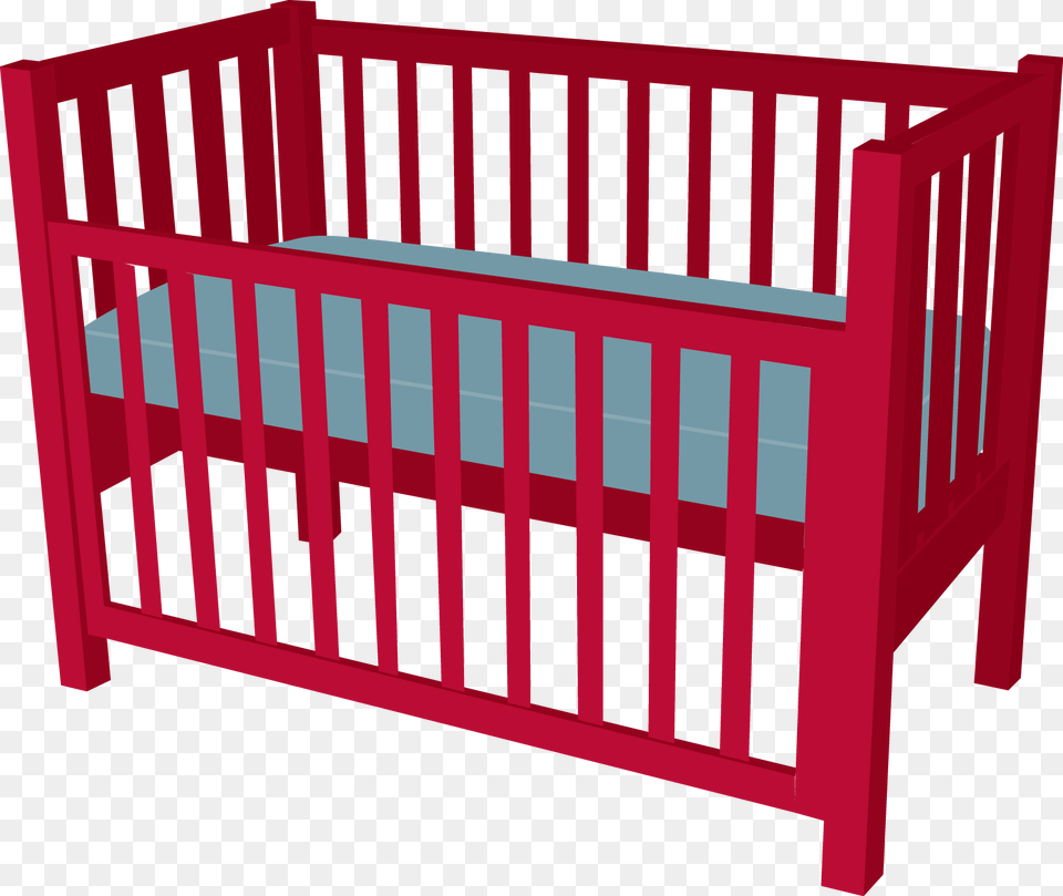 Detska Postielka, Crib, Furniture, Infant Bed Free Transparent Png