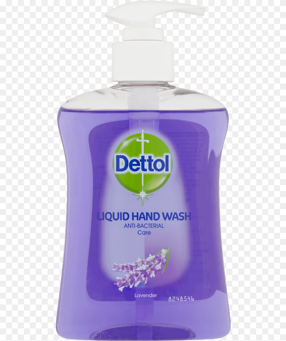 Dettol Lavender Base Pump, Bottle, Lotion Png Image