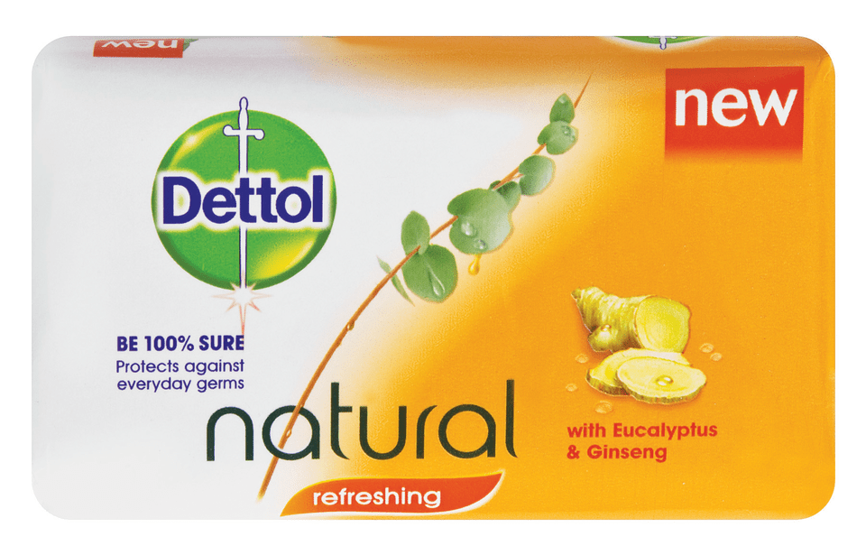 Dettol Natural Soap Refreshing Free Png