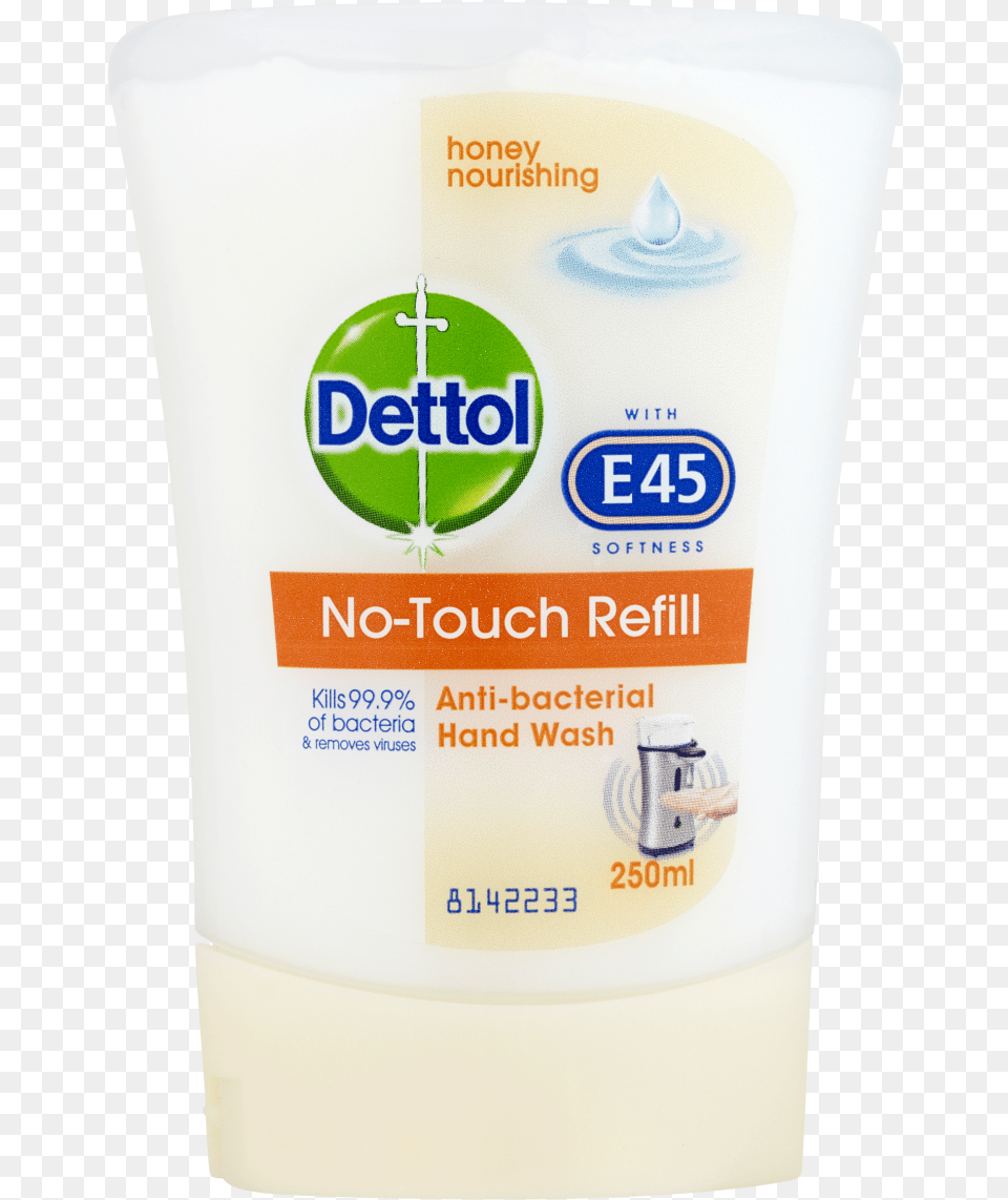 Dettol No Touch Antibacterial Hand Wash With E45 Softness Dettol Healthy Touch Antibacterial No Touch Hand Wash, Bottle, Cosmetics, Lotion, Sunscreen Free Png