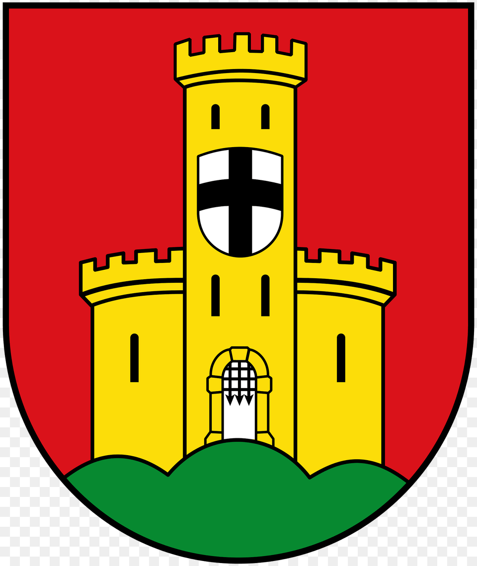 Deu Bad Godesberg Coa Clipart, Architecture, Building, Castle, Fortress Png Image