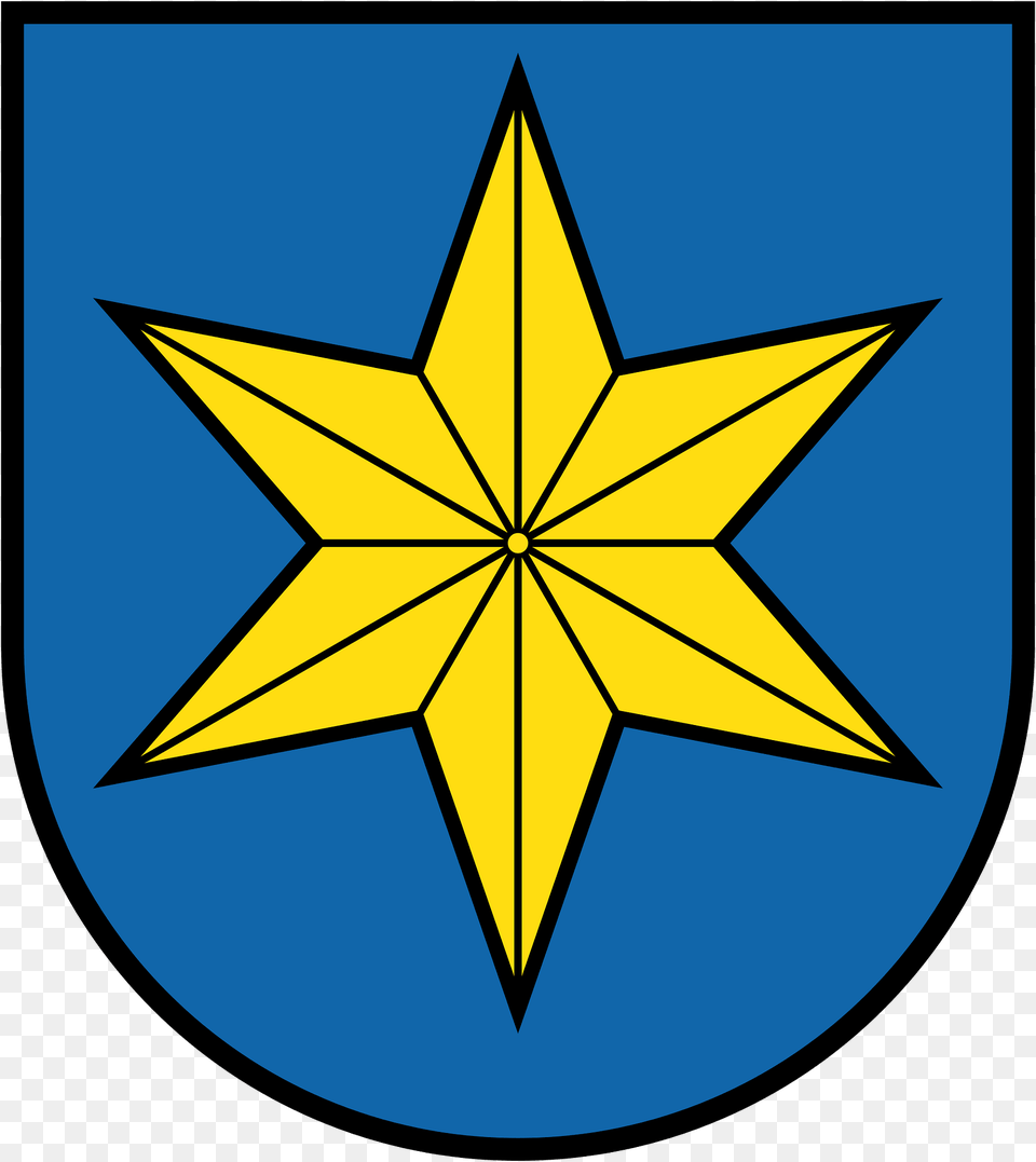 Deu Stuttgart Untertrkheim Coa Clipart, Star Symbol, Symbol Free Transparent Png