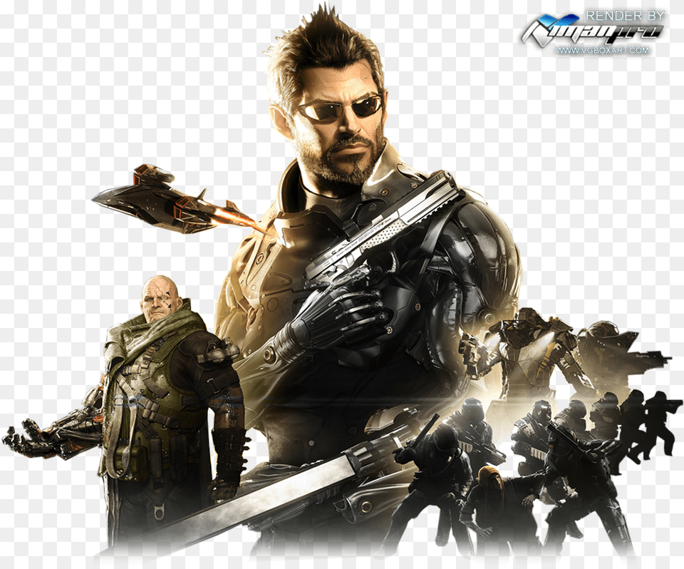 Deus Ex Clipart Deus Ex Mankind Divided Pc Game Steam Cd Key, Adult, Male, Man, Person Png