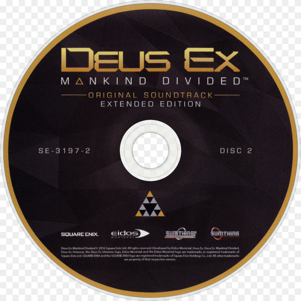 Deus Ex Human Revolution, Disk, Dvd Png Image