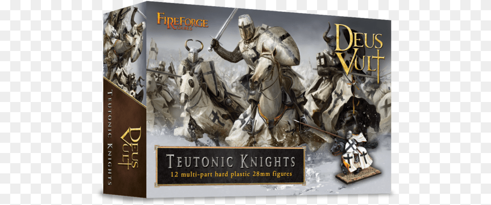 Deus Vult Ffg001 Teutonic Knights Fireforge Games Teutonic Knights, Person, Knight, Adult, Woman Png Image