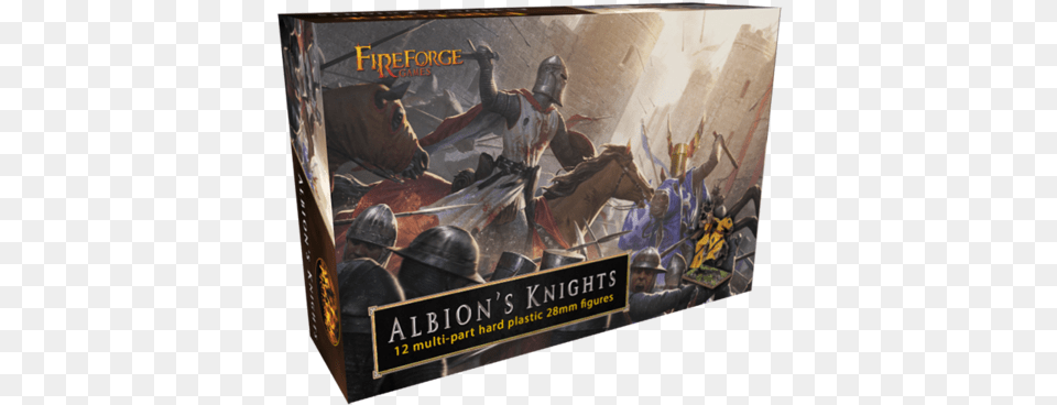Deus Vult Ffg014 Albion39s Knights Fireforge Burn And Loot Starter Set, Publication, Book, Adult, Person Free Png