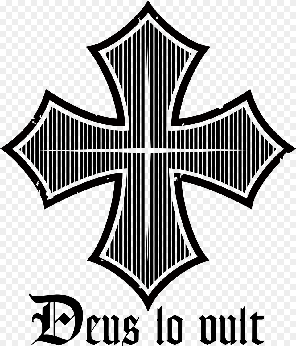 Deus Vult Templar Cross, Symbol Png Image
