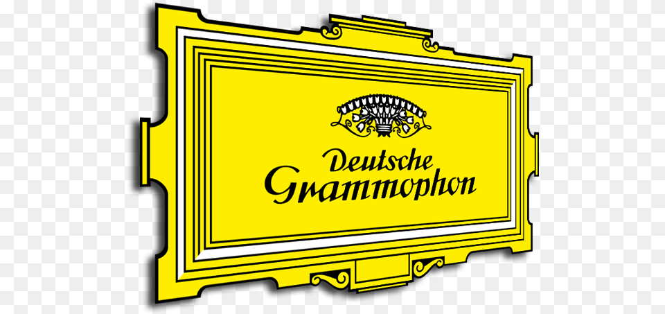 Deutsche Grammophon Records Logo, Text, Paper, Scoreboard Png Image