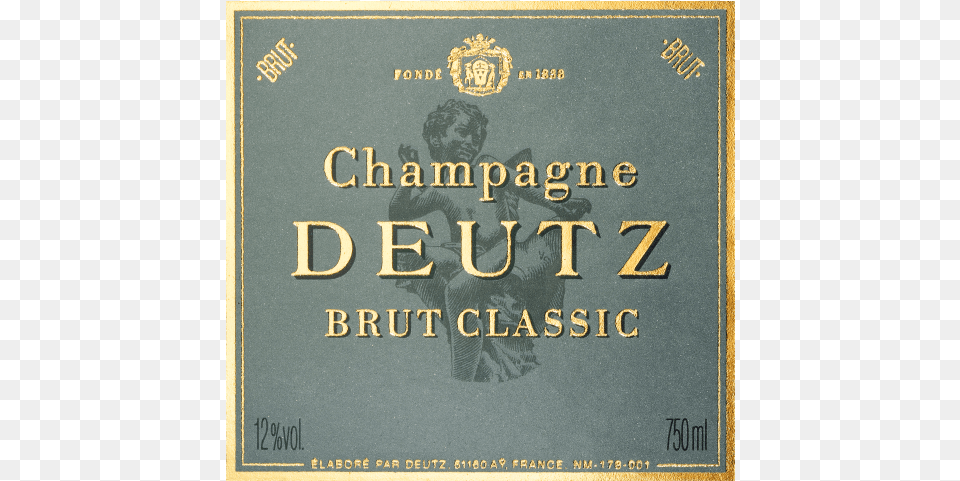 Deutz Champagne Brut Classic, Book, Publication, Text Free Png Download