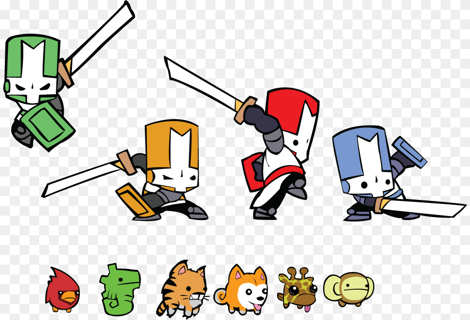 Dev Says New Castle Crashers Is Unique Castle Crashers Clip Art, Book, Comics, Publication, People Free Transparent Png