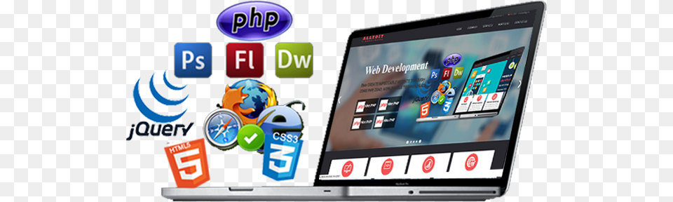 Develop Web Development Images, Computer, Electronics, Laptop, Pc Free Transparent Png