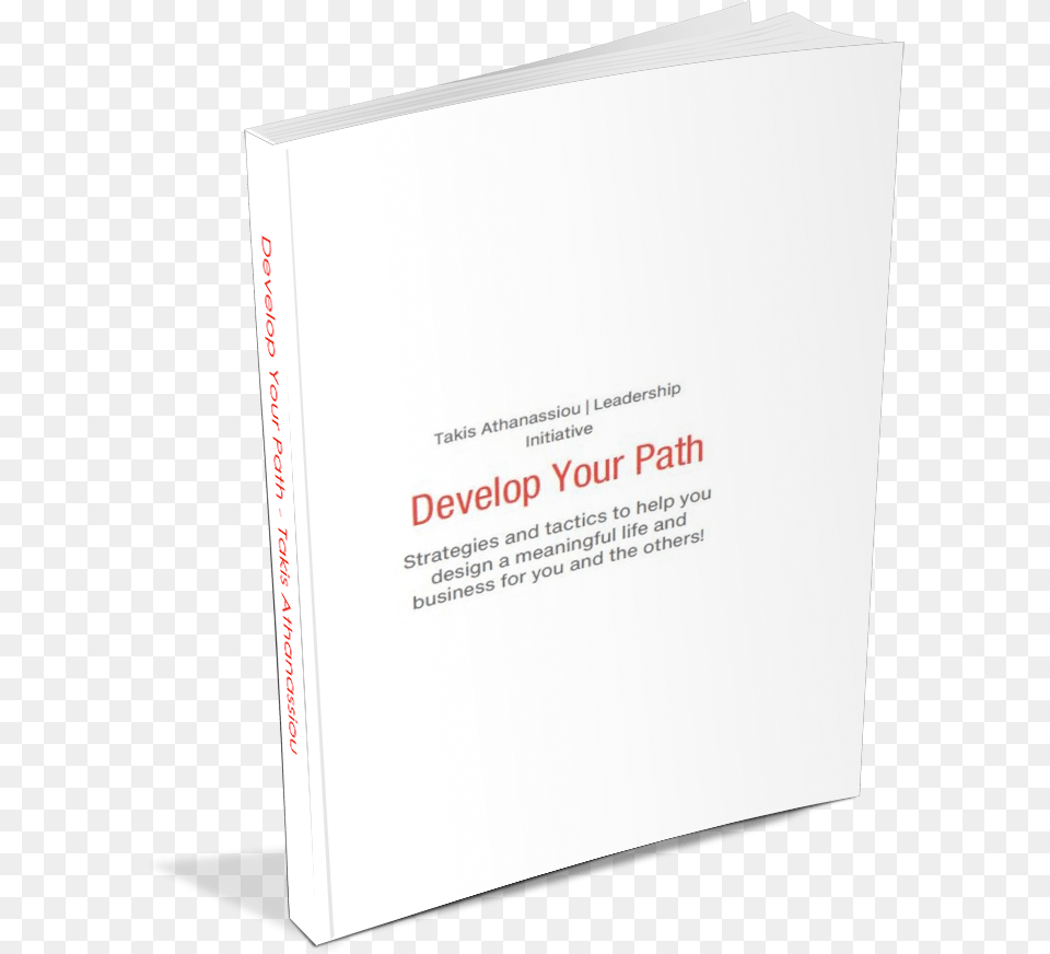 Develop Your Path 3d Paper, Page, Text, White Board, Publication Free Png Download