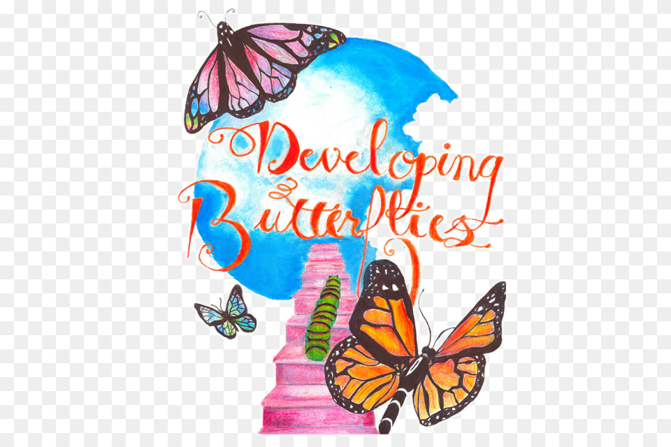 Developing Butterflies Big Sister Program, Animal, Insect, Invertebrate, Butterfly Png Image