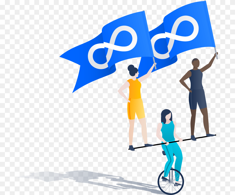 Development Clipart Street Unicycling, Adult, Person, Woman, Female Free Png Download
