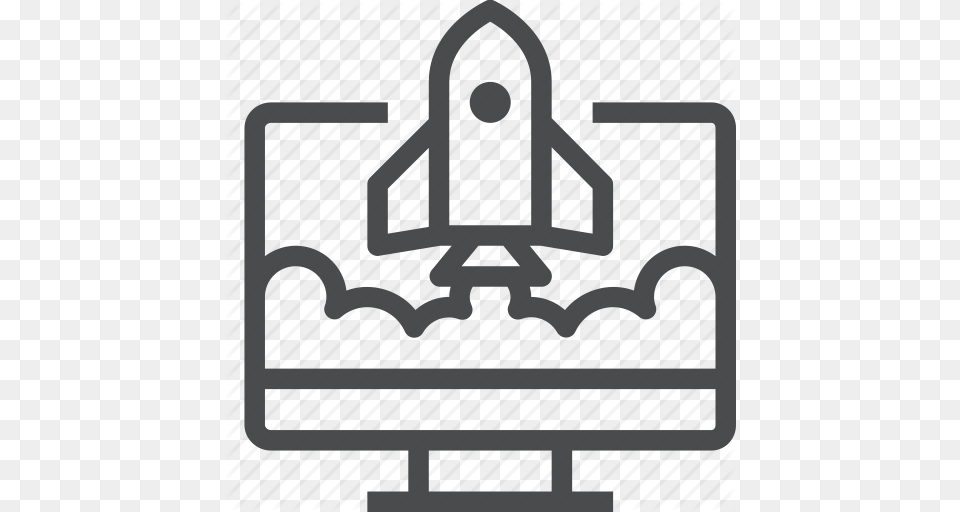 Development Launch New Rocket Spaceship Website Icon, Gate, Electronics, Hardware Png
