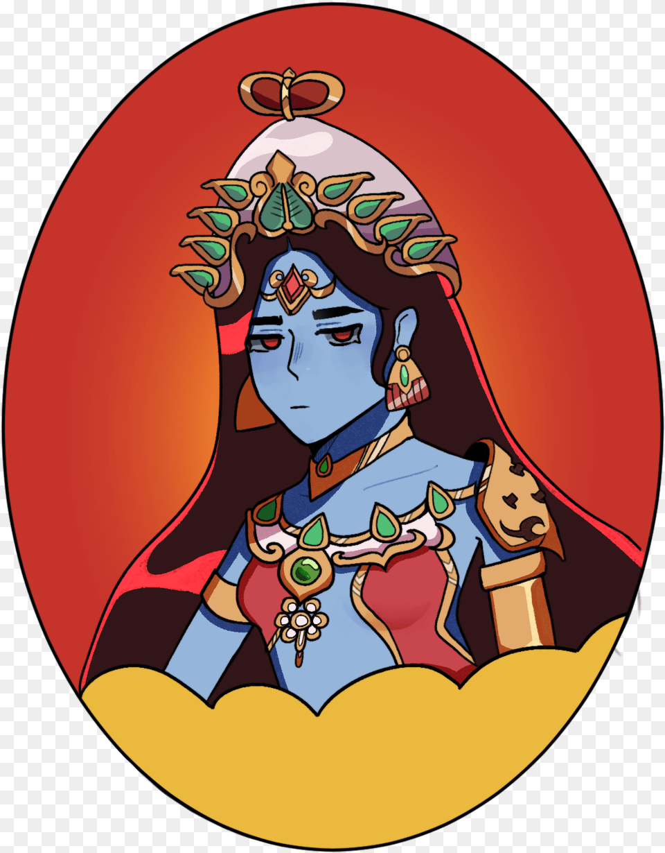 Devi Symmetra Illustration, Person, Art, Face, Head Free Png