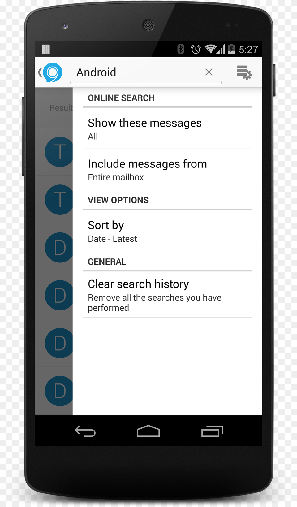Device 2014 01 16 Android Slide Menu Github, Electronics, Mobile Phone, Phone, Text Free Transparent Png