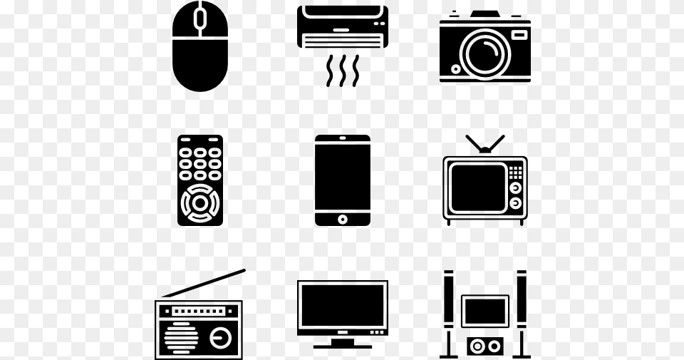 Device Icon, Gray Free Png Download