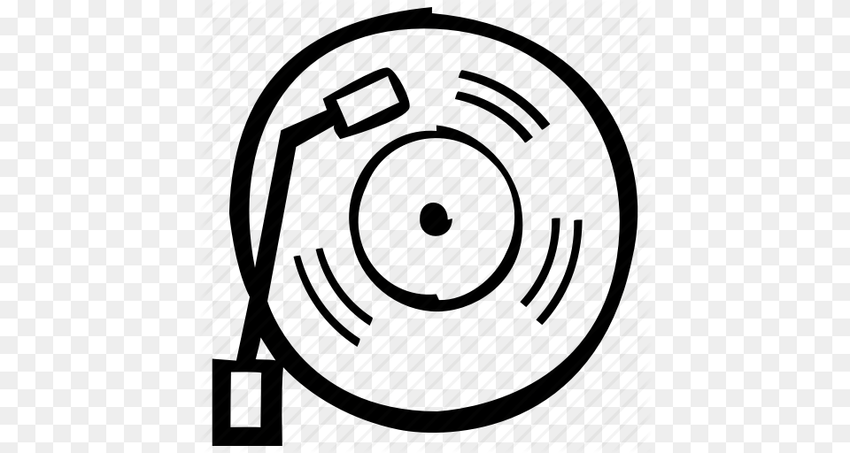 Devices Dj Music Turntable Vynil Icon Png