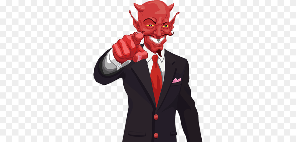 Devil, Suit, Clothing, Formal Wear, Accessories Png