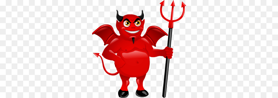 Devil, Weapon, Baby, Person, Trident Free Png Download