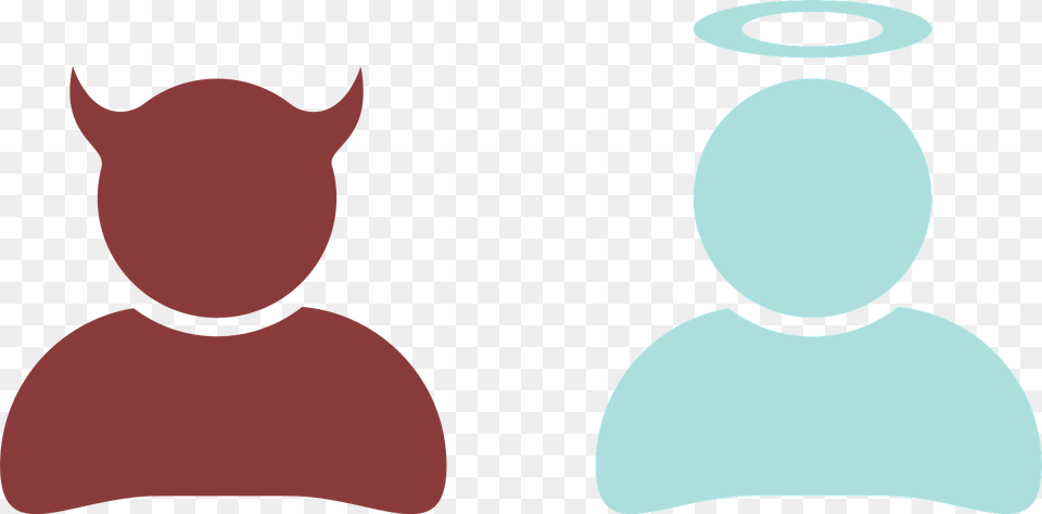 Devil And Angel Clipart, Cushion, Home Decor Free Png