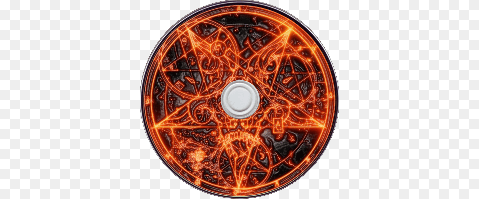 Devil And Luciferian Magick Books Black Magic Books Doom 3 Pentagram, Disk, Light Free Transparent Png