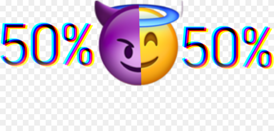 Devil Angel Emoji 50 Demon Battery Glitch 50 Devil And Angel Emoji Png