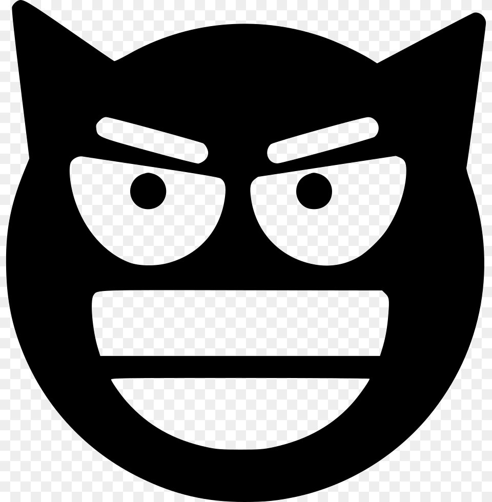 Devil Cartoon, Stencil Free Png