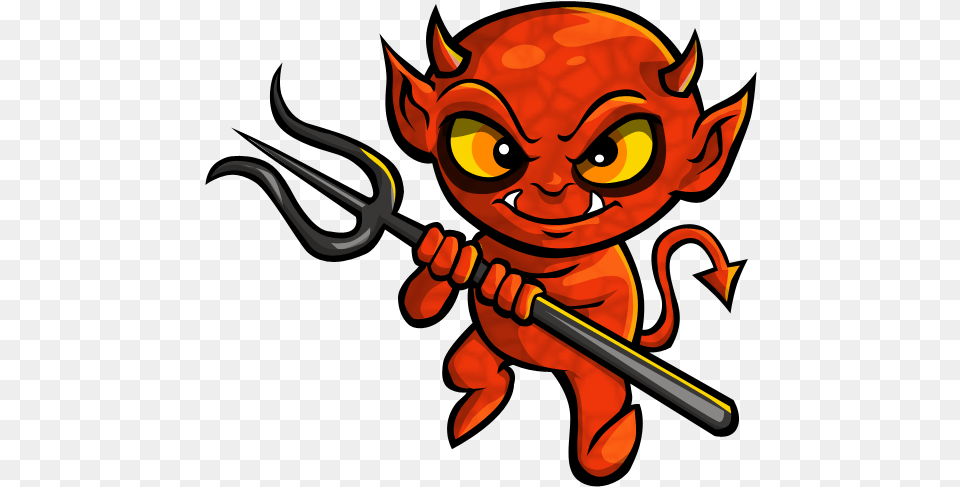 Devil Delight, Trident, Weapon, Baby, Person Png Image