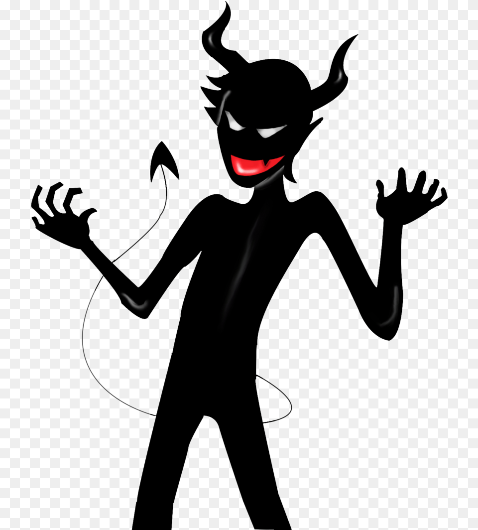 Devil Devil Transparent, Silhouette, Adult, Female, Person Png