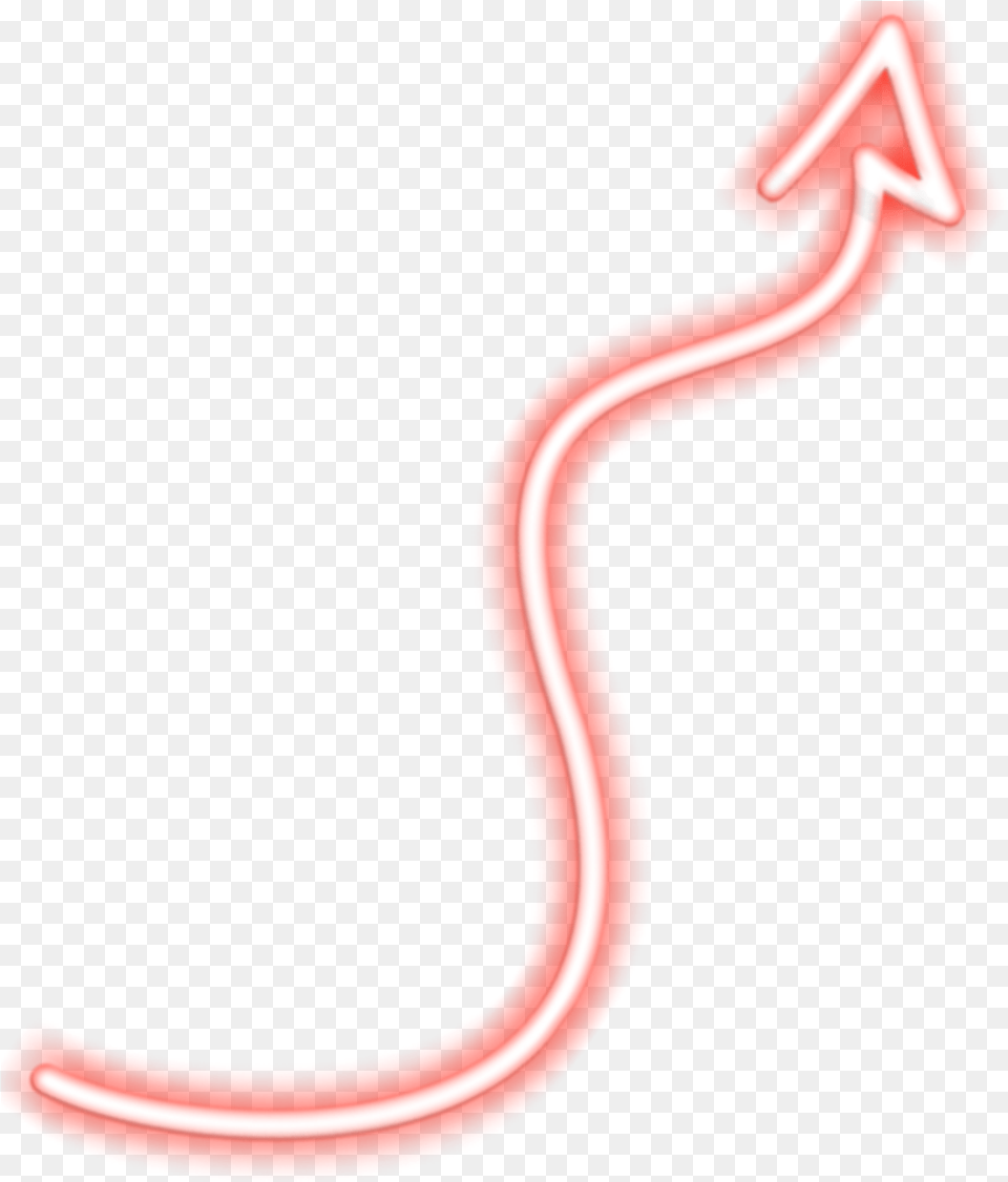 Devil Devils Tail Tails Demon Neon Neontail Neon Devil Horns, Light Free Transparent Png