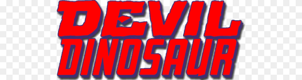 Devil Dinosaur Has Been A Favorite Of Pros For Years Devil Dinosaur Logo, Purple, Text Free Transparent Png