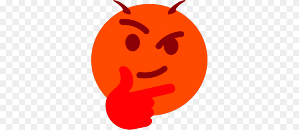 Devil Emoji Thinking Simulator Wiki Fandom Powered, Body Part, Finger, Hand, Person Free Png Download