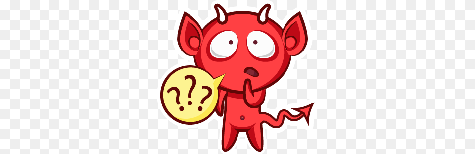 Devil Emojis Imessage For Ios Devil Doubt, Sticker, Animal, Mammal, Pig Png Image