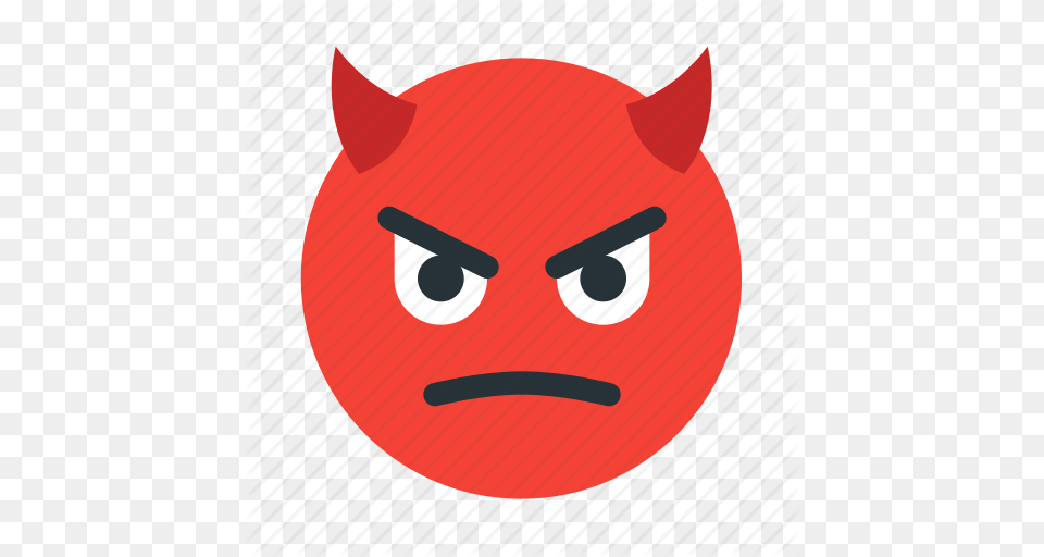 Devil Emoticon Evil Face Halloween Icon Free Png Download