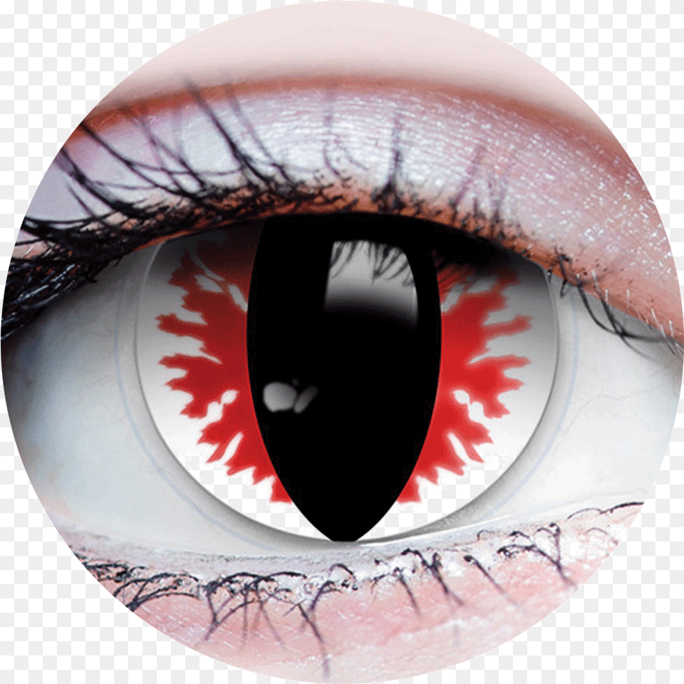 Devil Eyes Sunrise Ash Contact Lens, Contact Lens, Plate Free Png Download