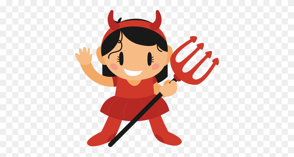 Devil Halloween Cartoon Costume, Baby, People, Person, Face Free Png Download