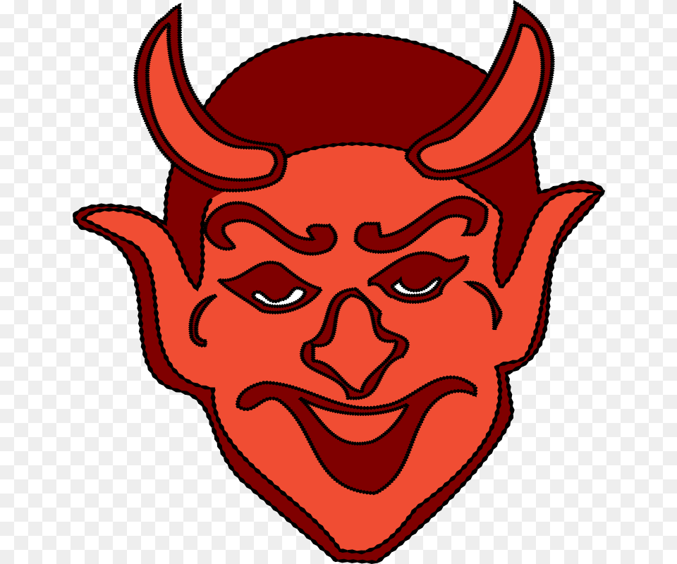 Devil Head Devil Clipart, Baby, Person, Face, Art Free Png