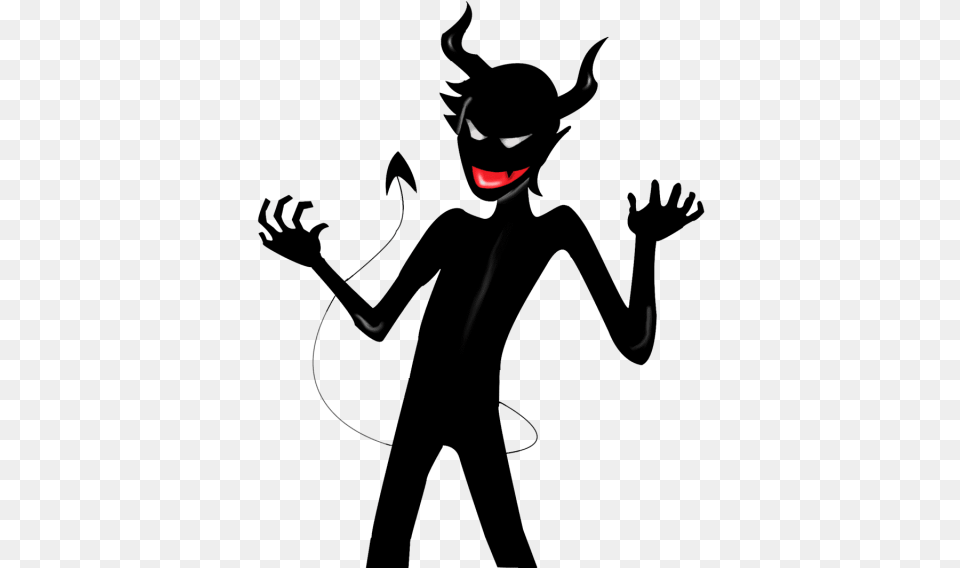Devil Images Transparent Devil, Silhouette, Adult, Female, Person Png Image