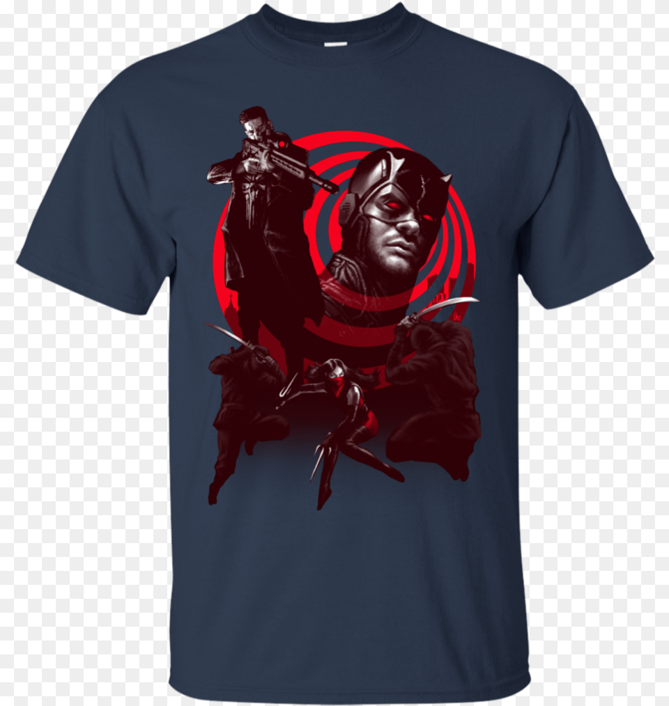 Devil In The Line Of Fire Alternate Daredevil T Shirt, T-shirt, Clothing, Adult, Person Free Png